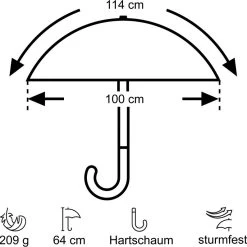 Euroschirm Swing Liteflex Paraplu 11 Euroschirm Swing Liteflex Paraplu -Wandeluitrusting iview 5000643 011 pic4