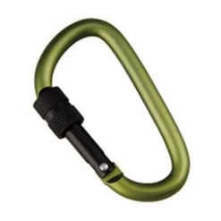 D-Shape Carabiner W. Screw Lock 6x60mm