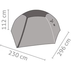 SALEWA Latitude 3 Tent -Wandeluitrusting iview 5011507 001 pic2