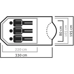 SALEWA Alpine Hut III Tent -Wandeluitrusting iview 5014526 001 pic4