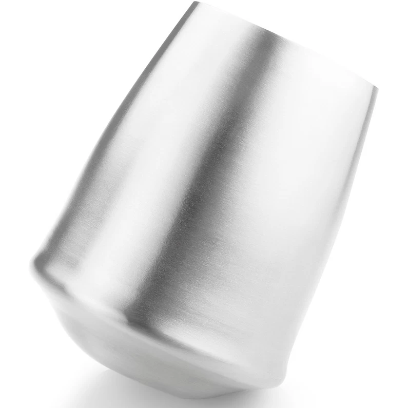 GSI Glacier Stainless Stemless Wine Glass 4 GSI Glacier Stainless Stemless Wine Glass - Afbeelding 2