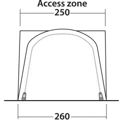 Outwell Newburg 160 Air Opblaasbare Voortent -Wandeluitrusting iview 5045176 001 pic4