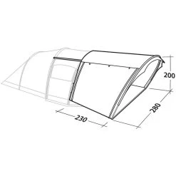 Robens Double Shade Grabber Voortent -Wandeluitrusting iview 5045377 001 pic5