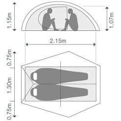 Exped Mira II HL Tent -Wandeluitrusting iview 5050013 001 pic5